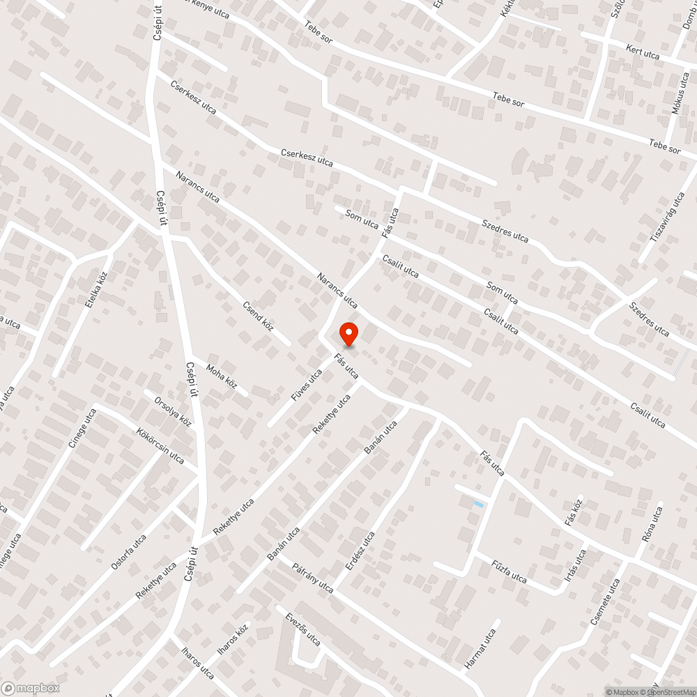 Hiányzó szemetes bejelentés helye