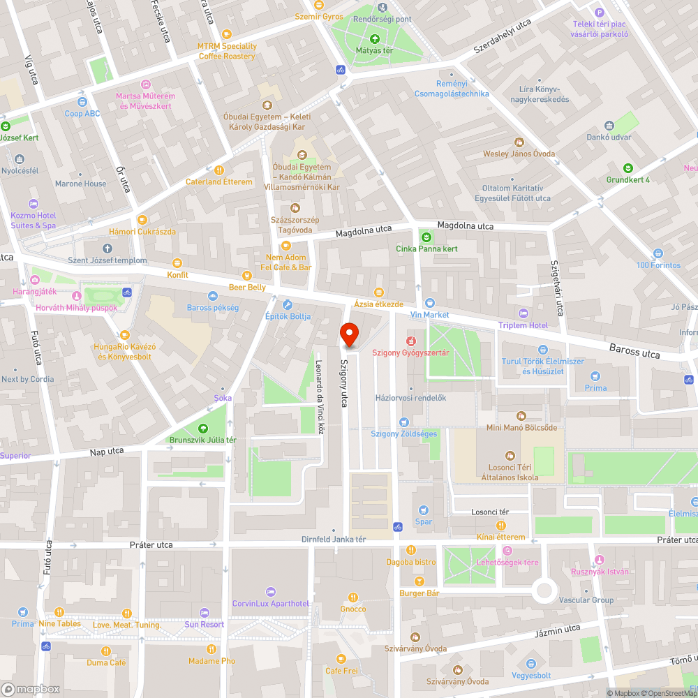 Lyukas fedlap bejelentés helye