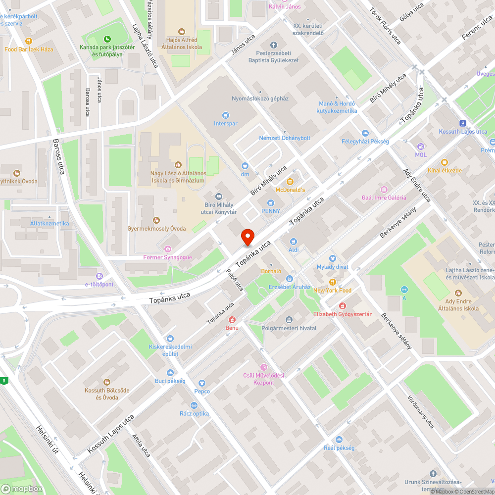 Széteső járólapok bejelentés helye