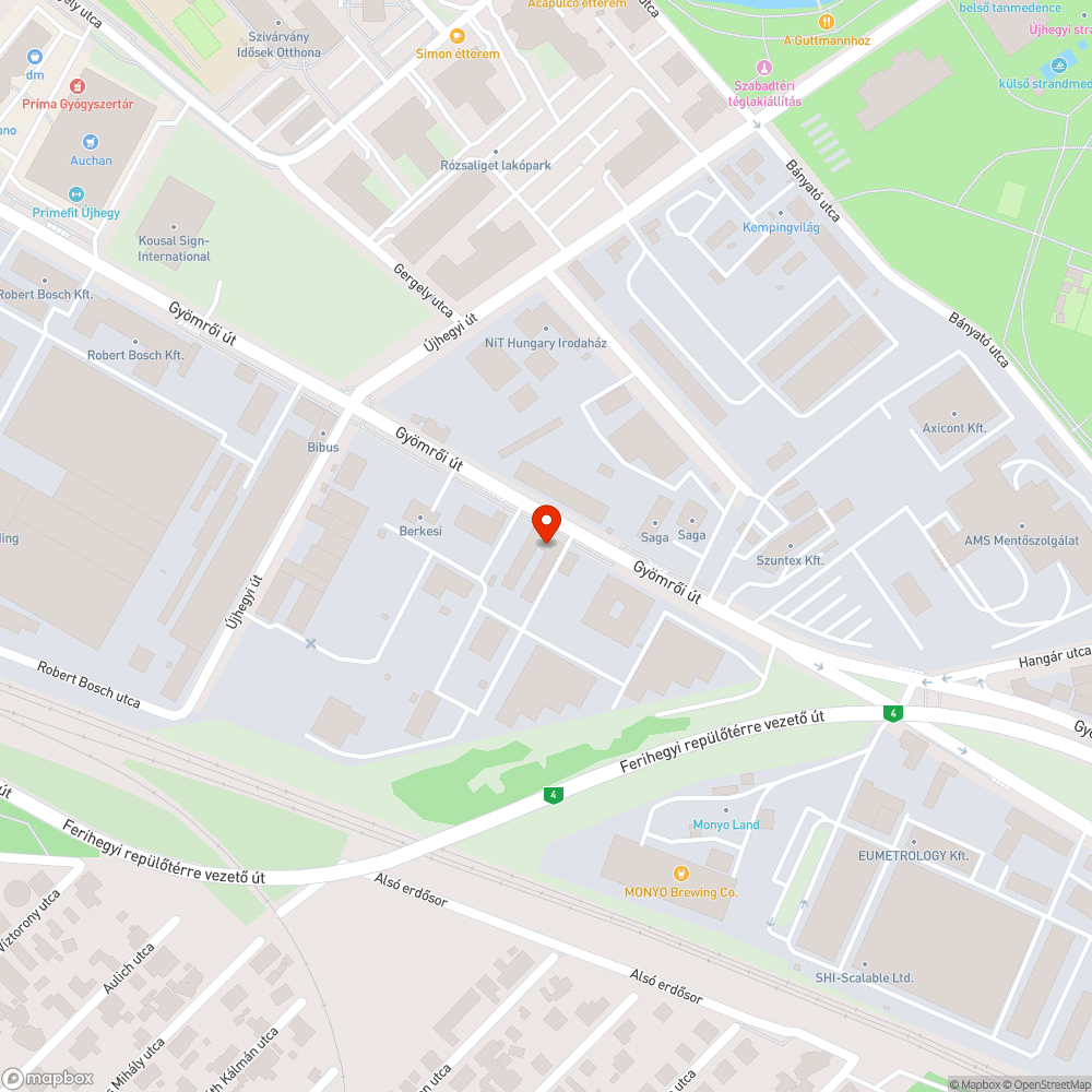 Félig elsüllyedt közmű bejelentés helye