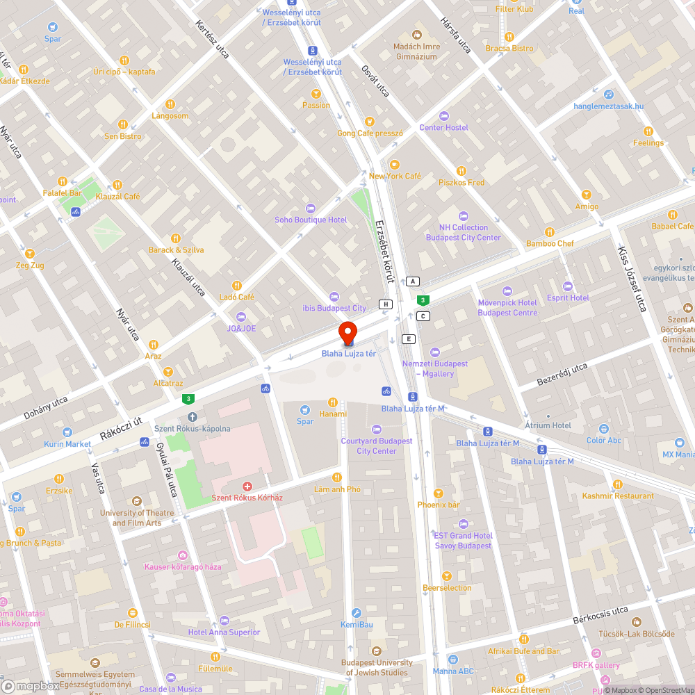 Eldugult víznyelő bejelentés helye