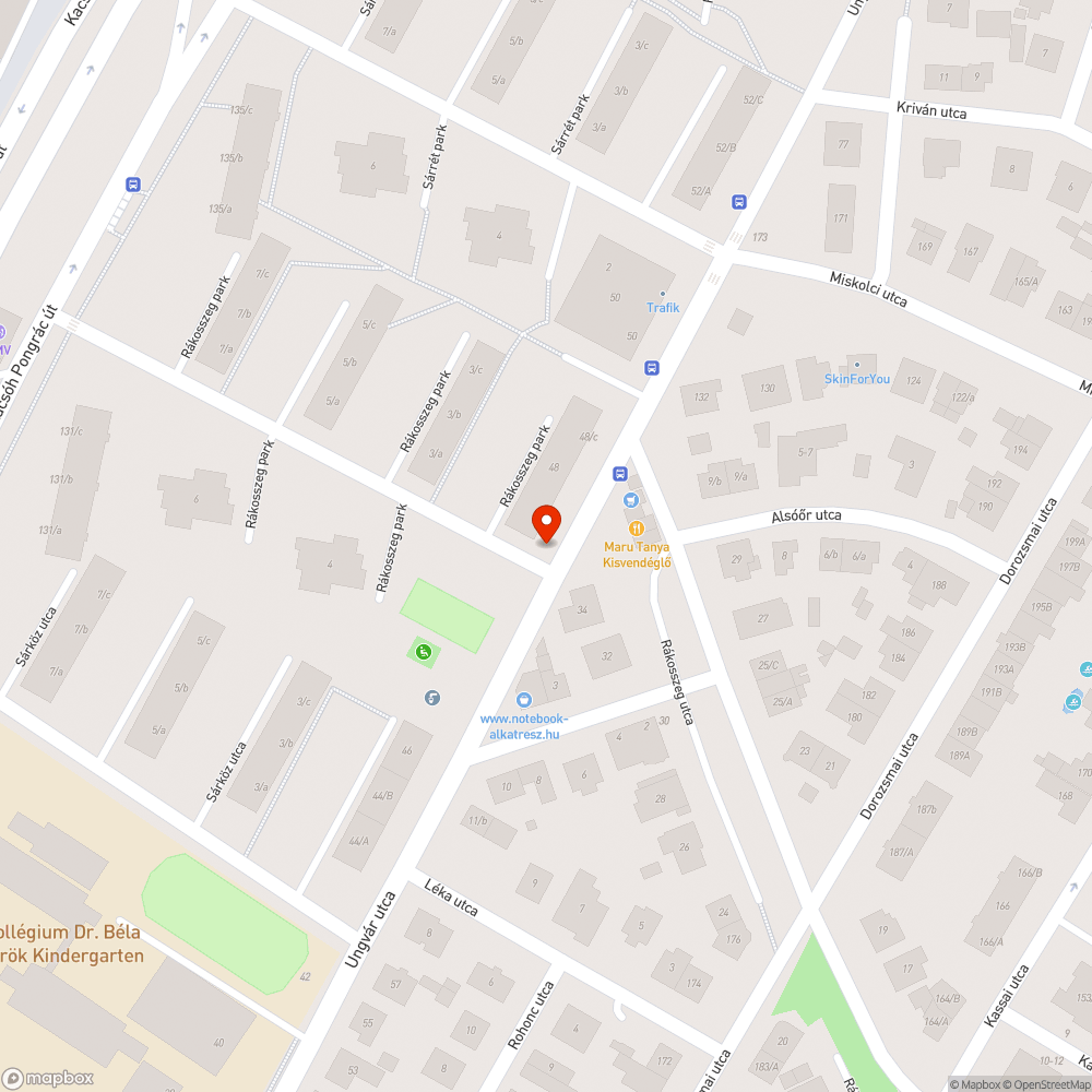 Sérült balesetveszélyes bejelentés helye