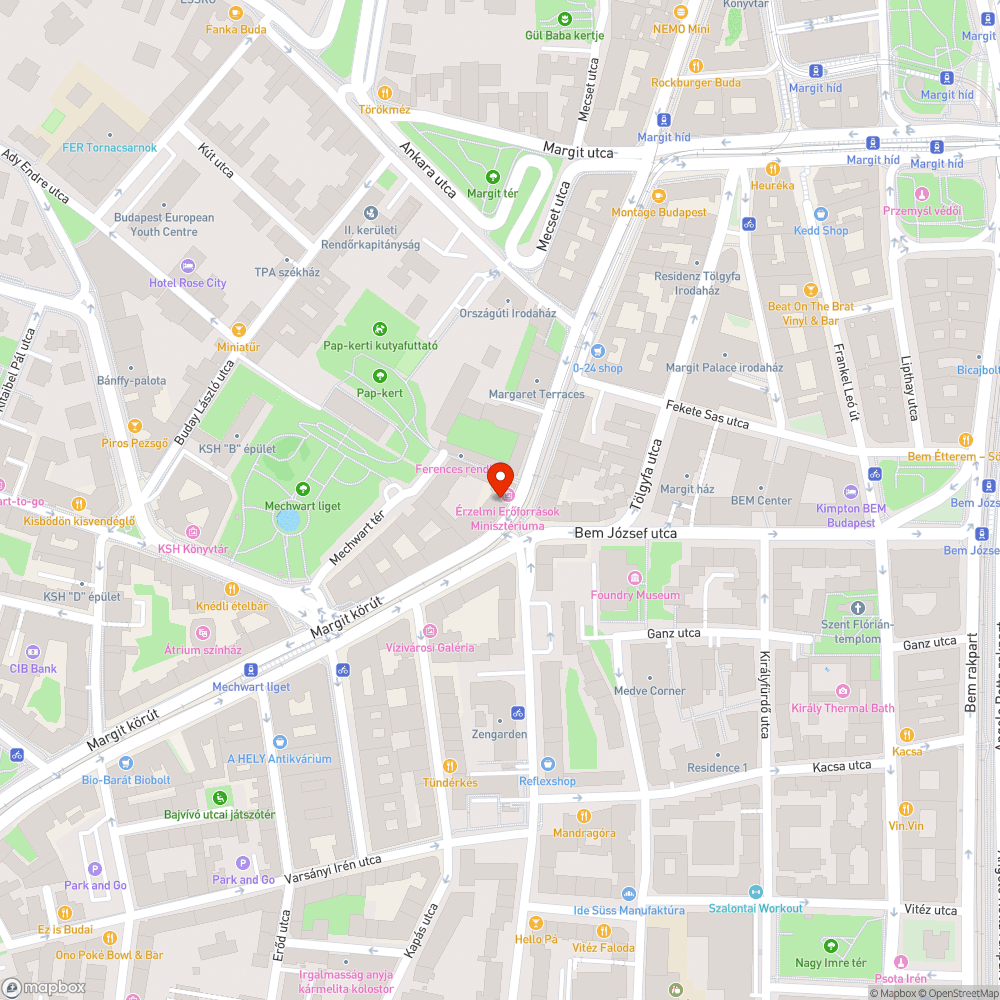 Kiesett ajtó bejelentés helye