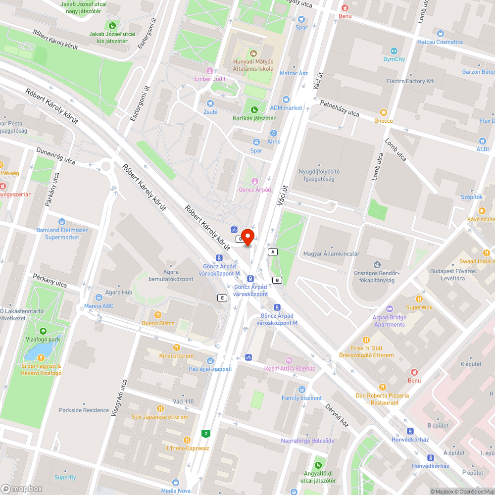 Lötyögő vízcsap a Kőbánya-Kispest irányú oldalon bejelentés helye