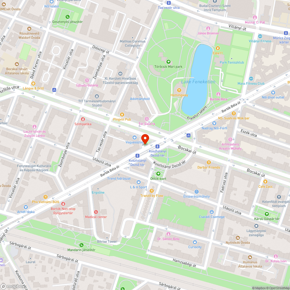 Graffitis magaságyás 3. bejelentés helye