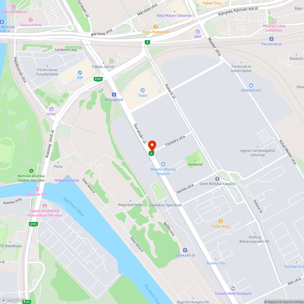 Felesleges buszlámpa bejelentés helye