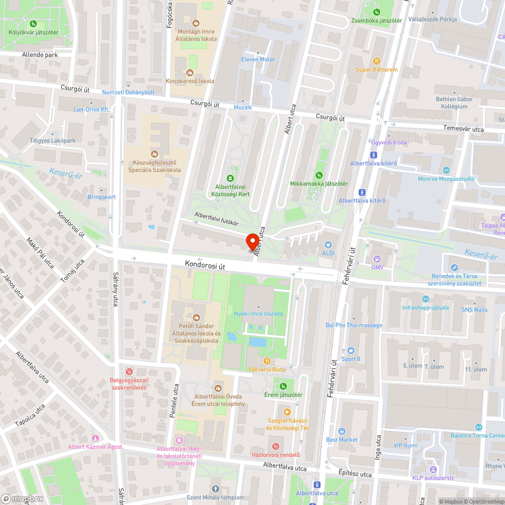 Kidőlt poller bejelentés helye