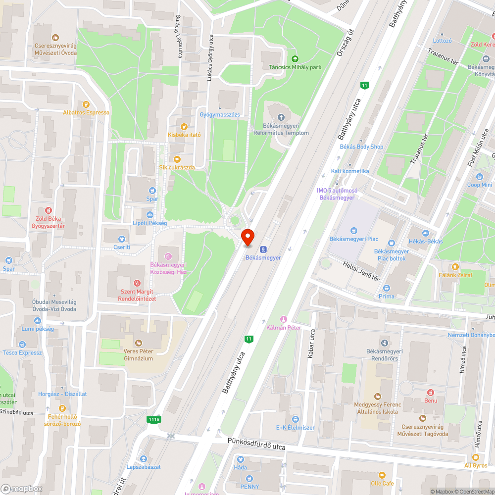 Szemetes aluljáróba vezető lépcső bejelentés helye