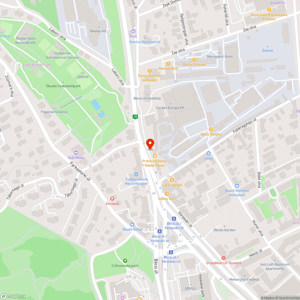 Alacsony szétálló táblák bejelentés helye