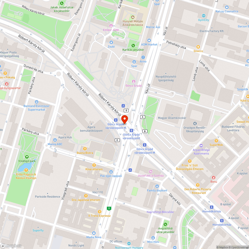 Graffitik bejelentés helye