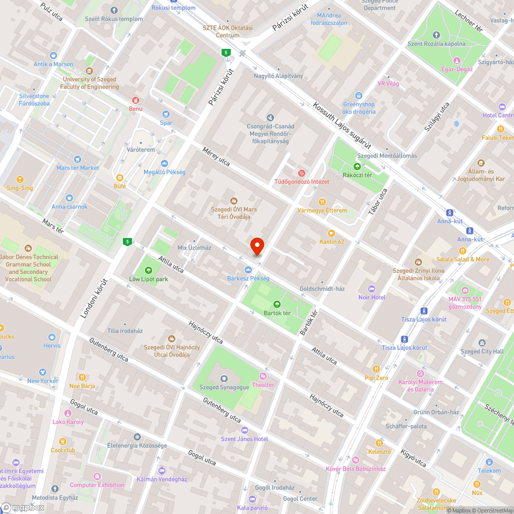 Növekvő kátyú extrém forgalmas helyen bejelentés helye