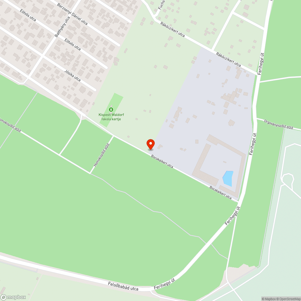 Szemetes közterület/udvar bejelentés helye