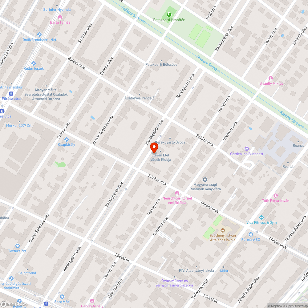 Elhagyott jármü. bejelentés helye