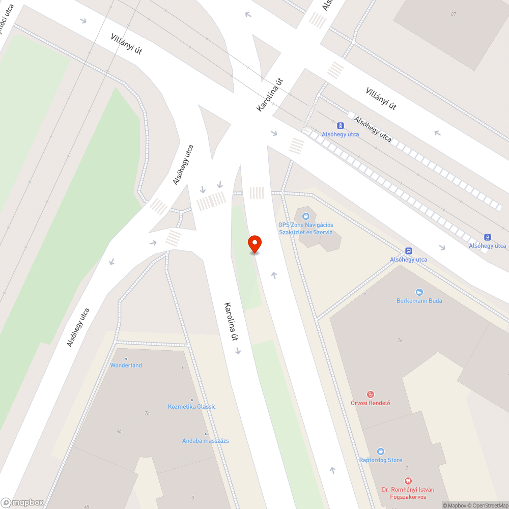 Elhanyagolt közterület és beszakadt aknafedlap bejelentés helye