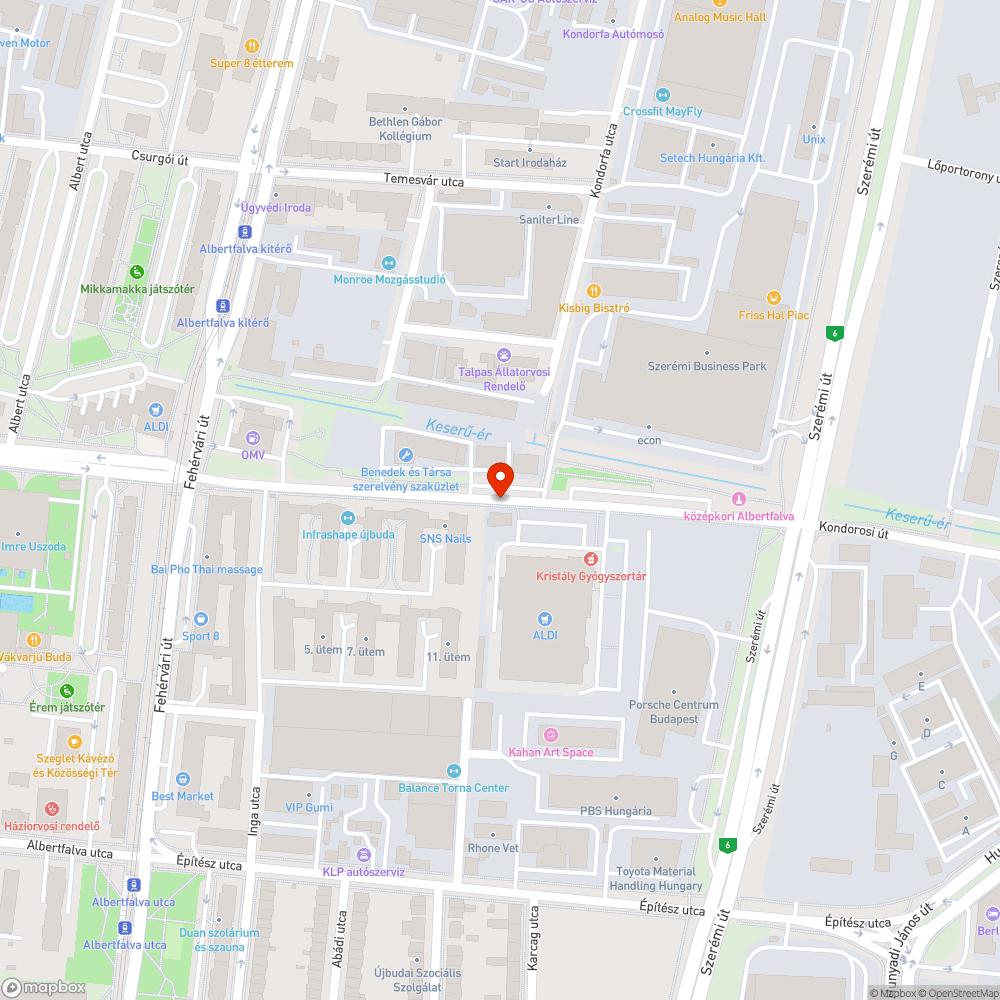 Gazos járda bejelentés helye