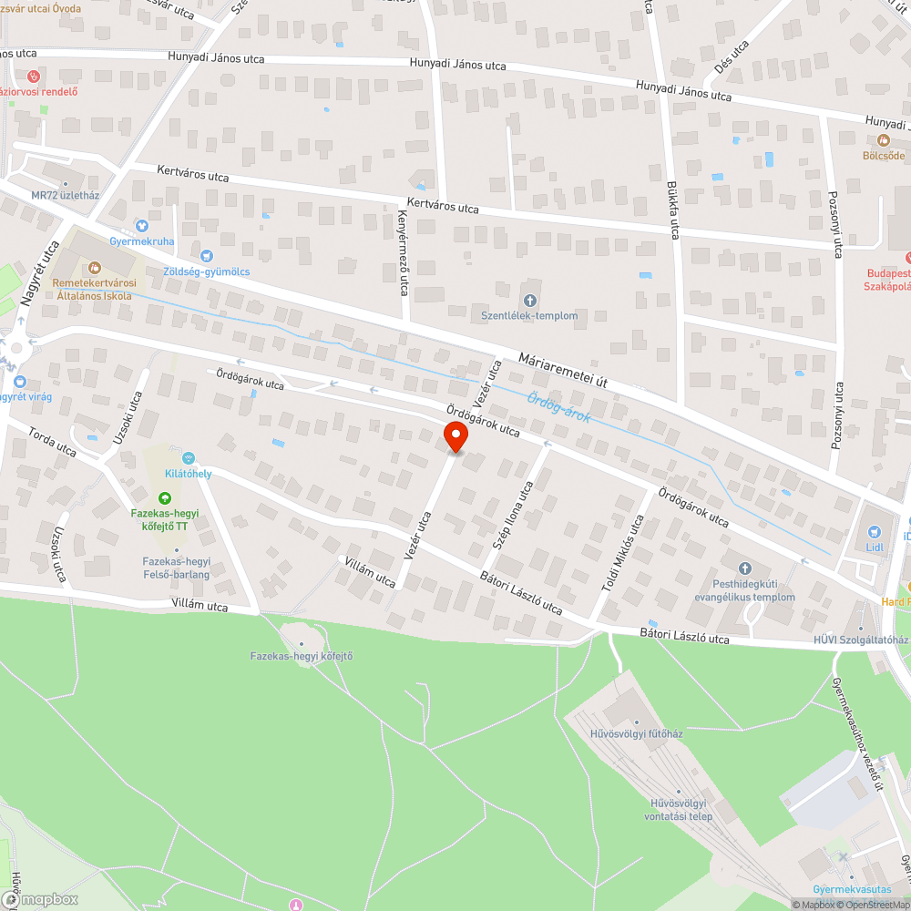 Nincs közvilágítás bejelentés helye