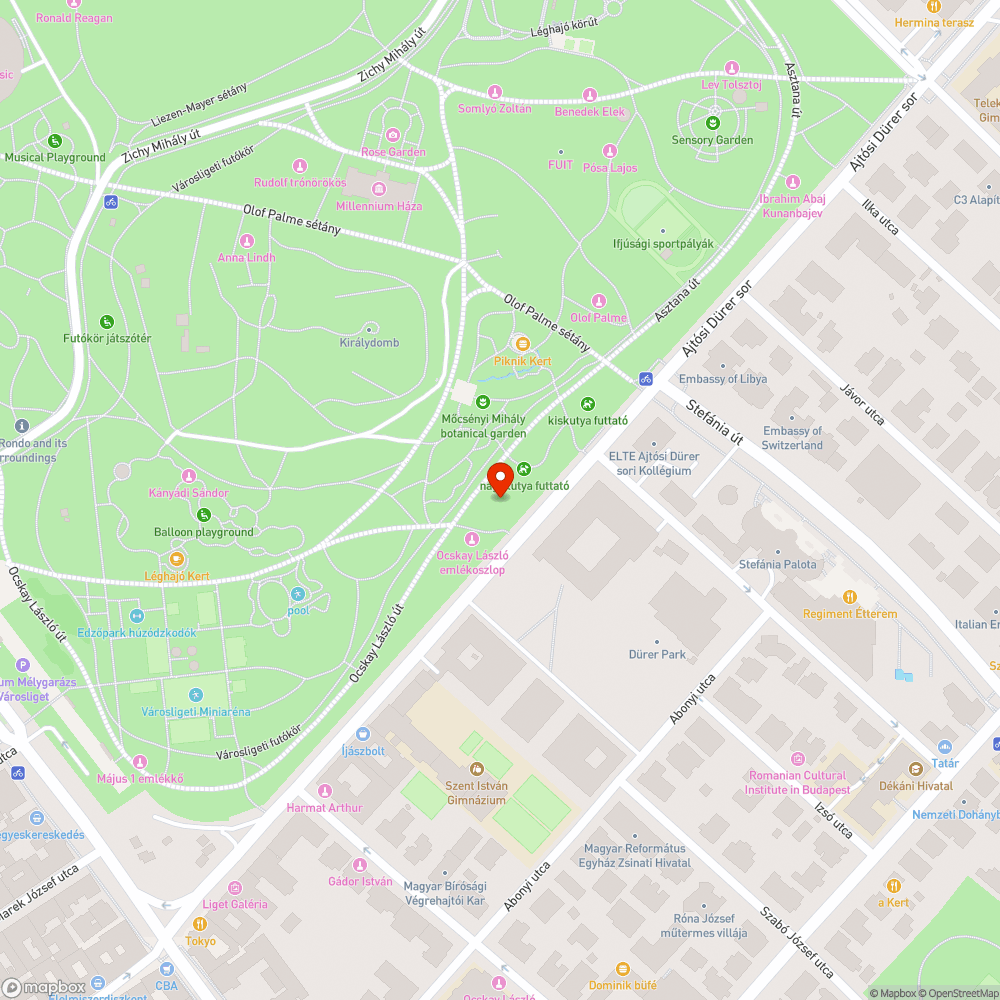 Itt jó lenne egy pad az árnyékban bejelentés helye