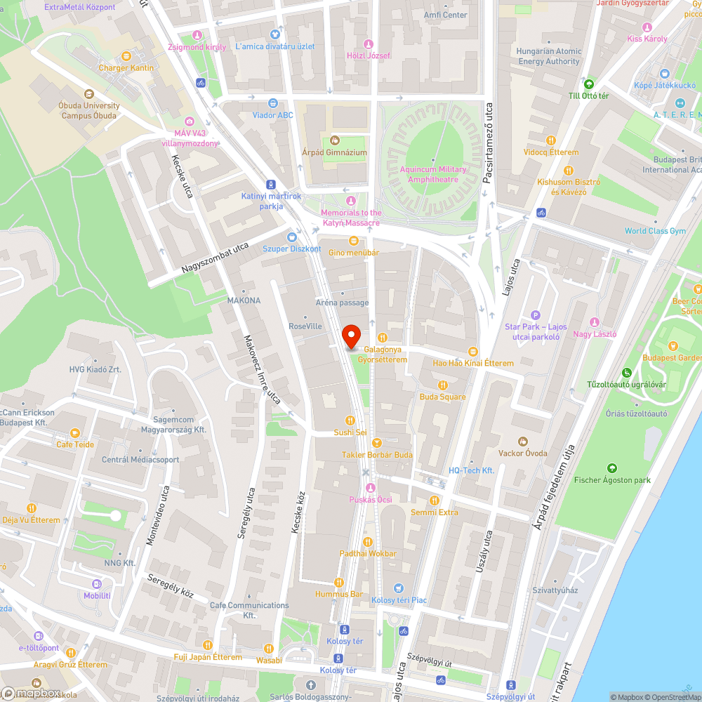 Nyitott elektromos/telekommunikációs szekrény bejelentés helye