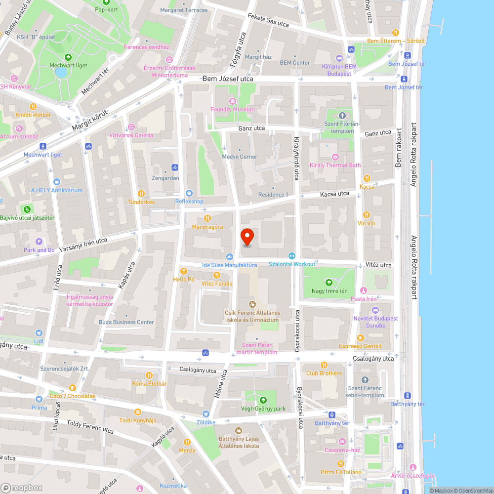 Szemét a sarkon bejelentés helye