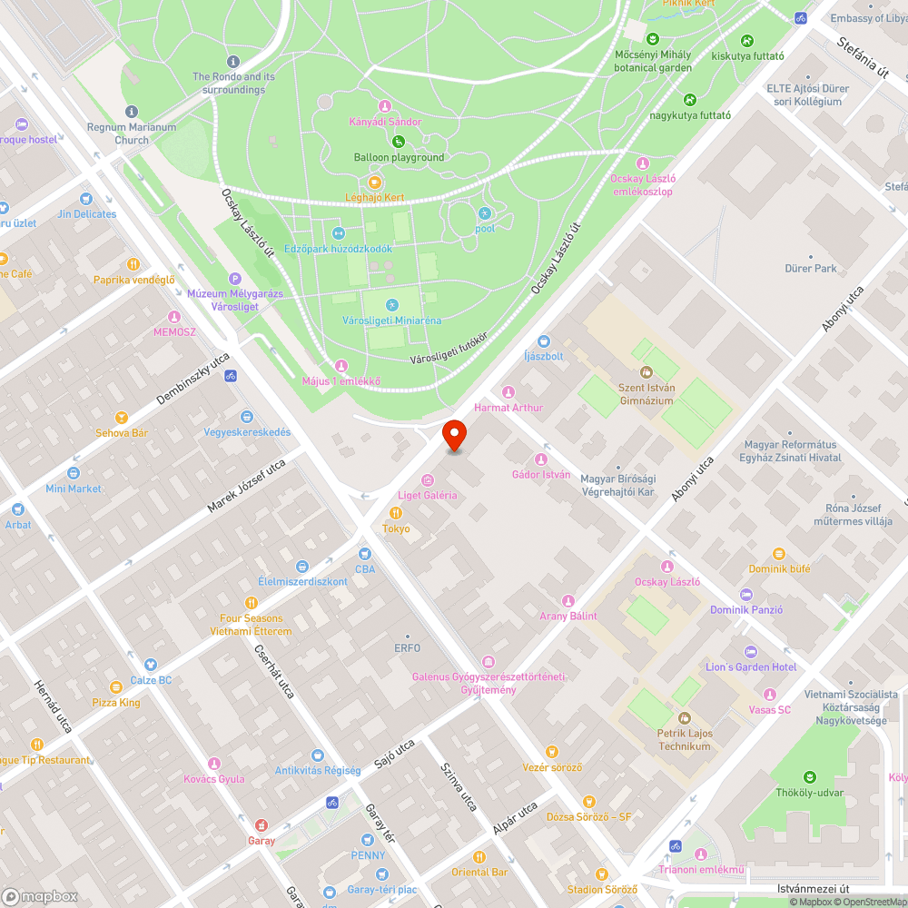 pozitív kátyú bejelentés helye