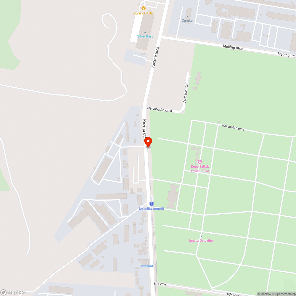 Elhagyott Opel Vectra lejárt műszakival közterületen bejelentés helye