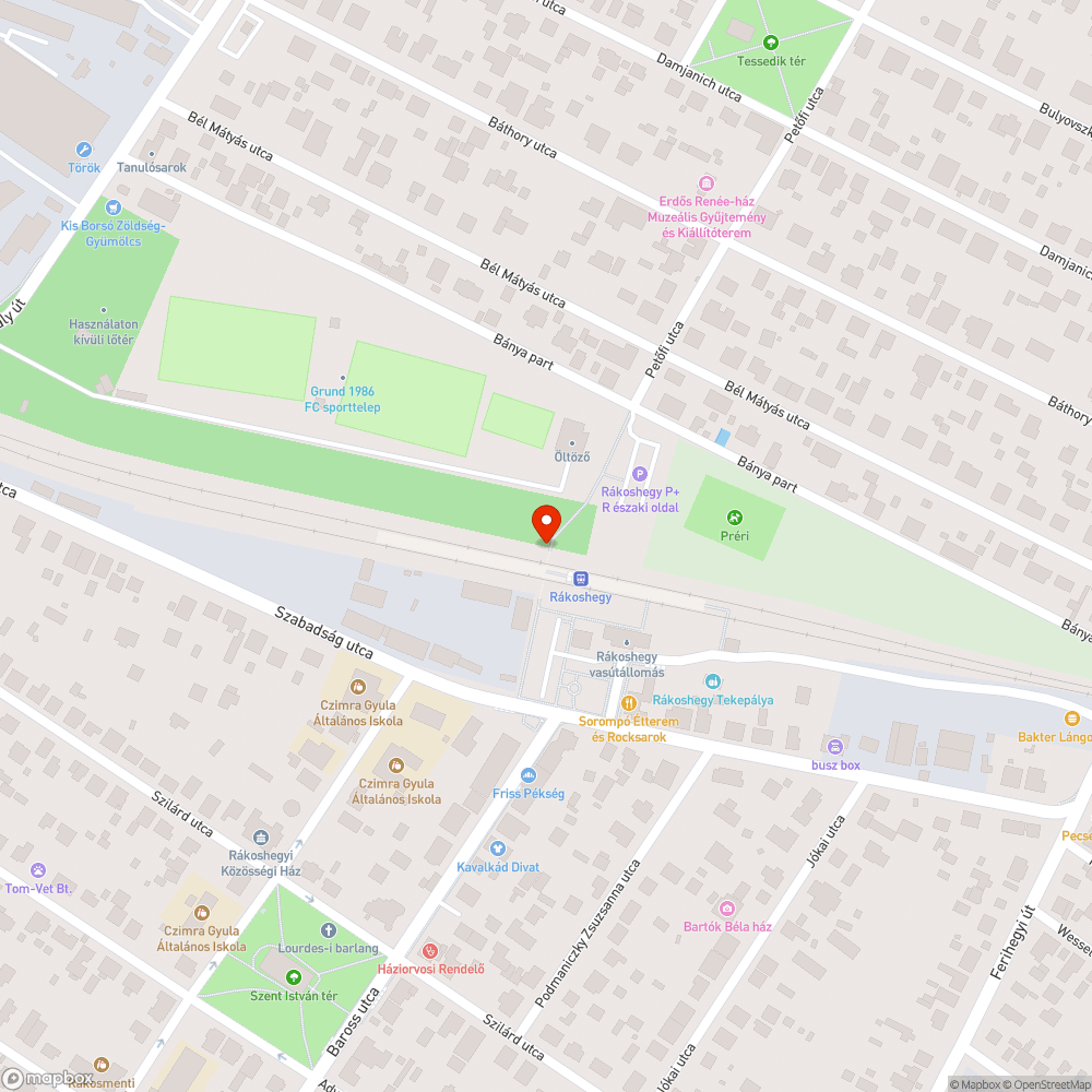 Obszcén bejelentés helye