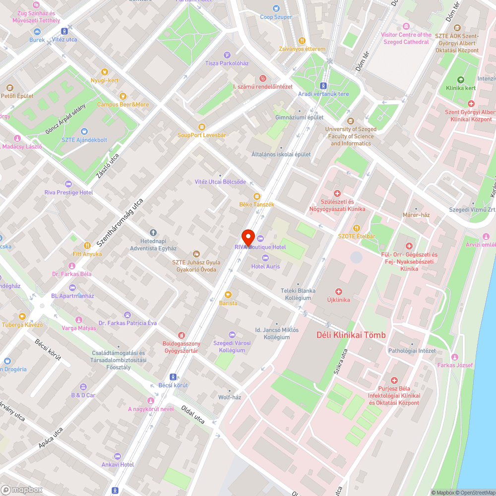 Kiszáradt fa bejelentés helye