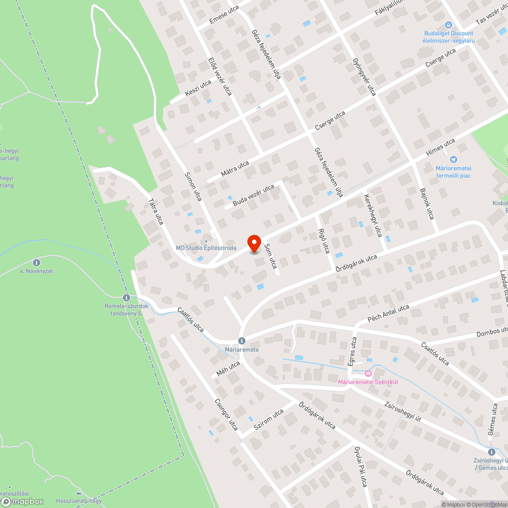 Besüllyedt szegélykő bejelentés helye