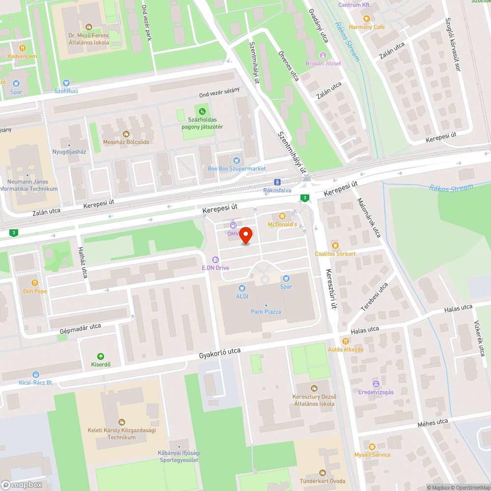 Tarthatatlan állapot a parkolóban bejelentés helye