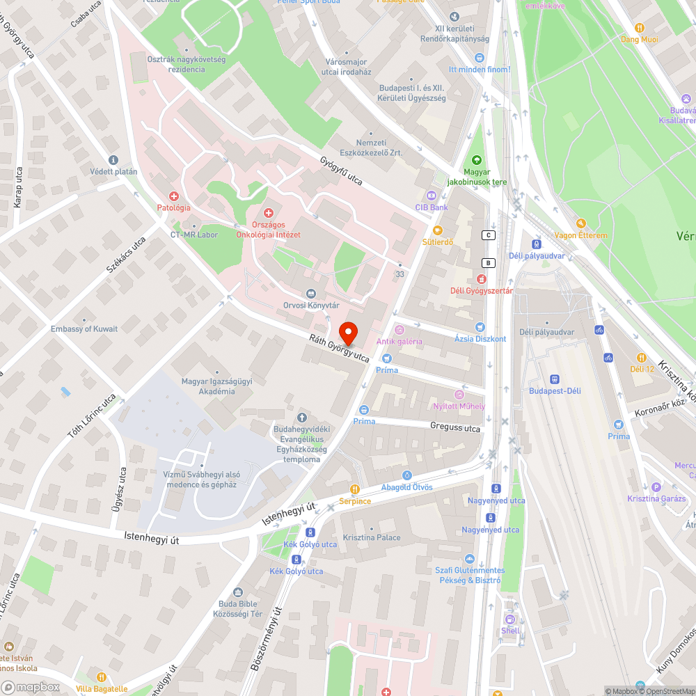 Halott fa bejelentés helye