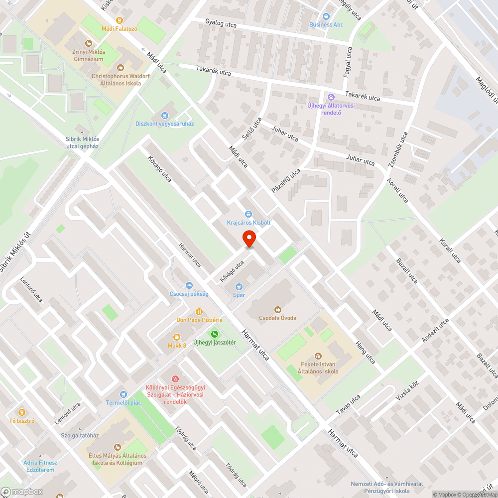 Opel személyautó közterületen lejárt műszakival bejelentés helye