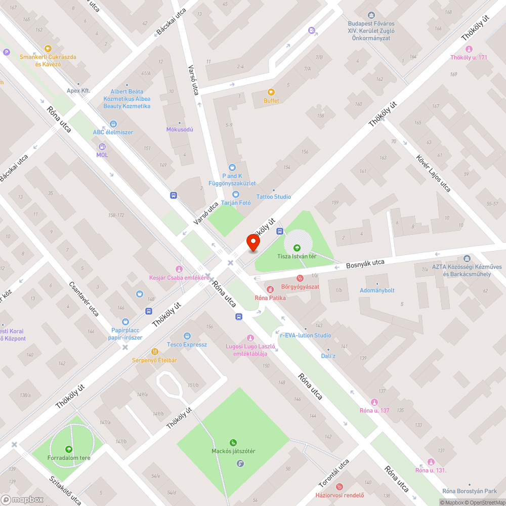 Üres hirdetőkeret bejelentés helye