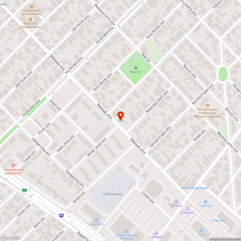 Betört reklámtábla bejelentés helye