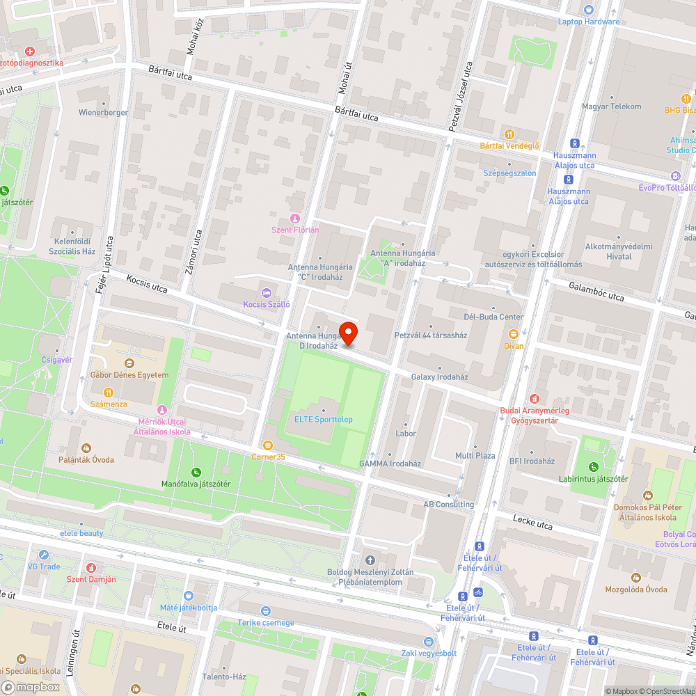 Szemetes utca bejelentés helye