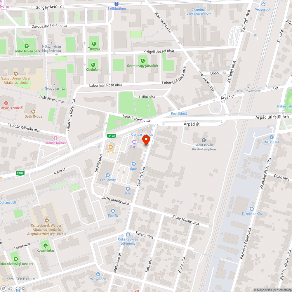 Kilyukadt közműfedél bejelentés helye