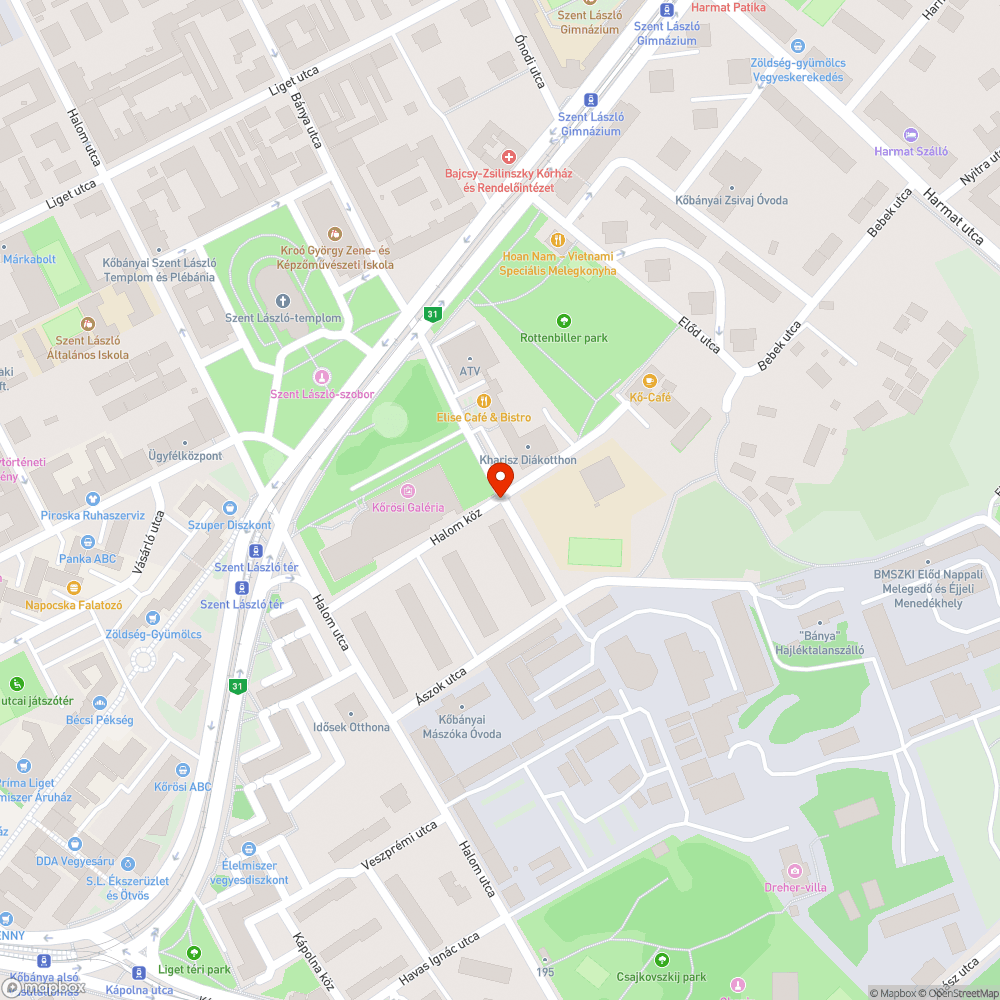 Hiányzó aknafedél bejelentés helye