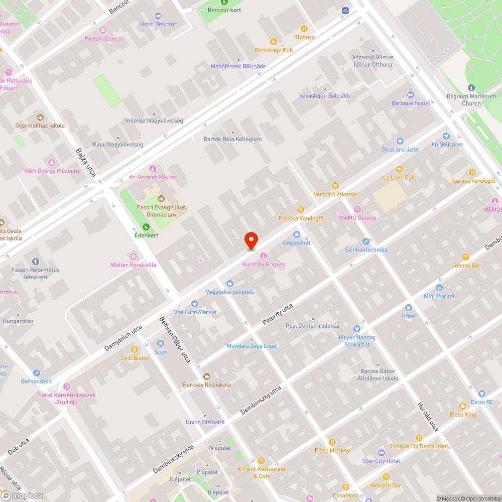 Elhanyagol zöldterület bejelentés helye