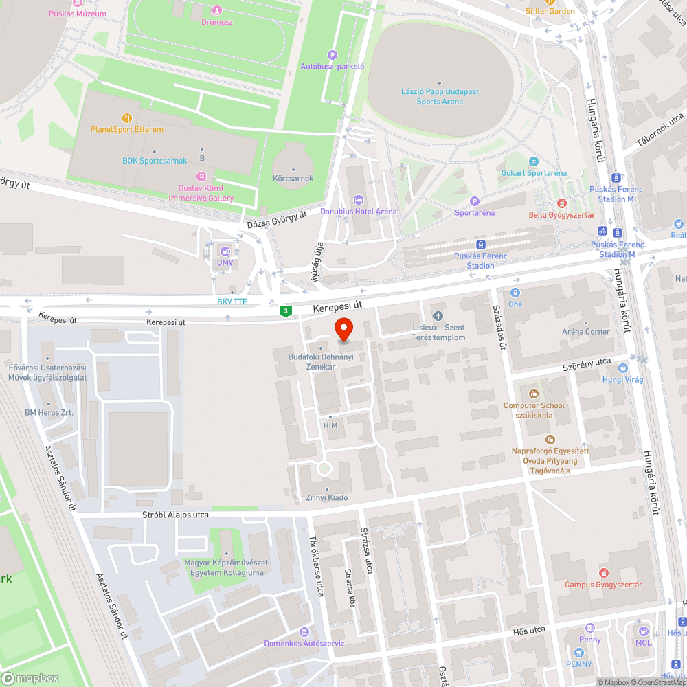 Megsüllyedt, hiányos bejelentés helye