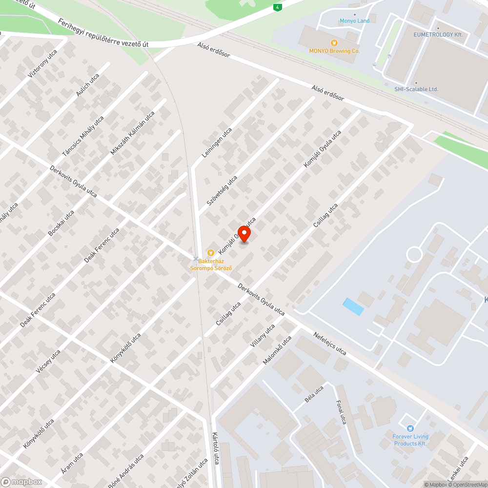 kátyú bejelentés helye