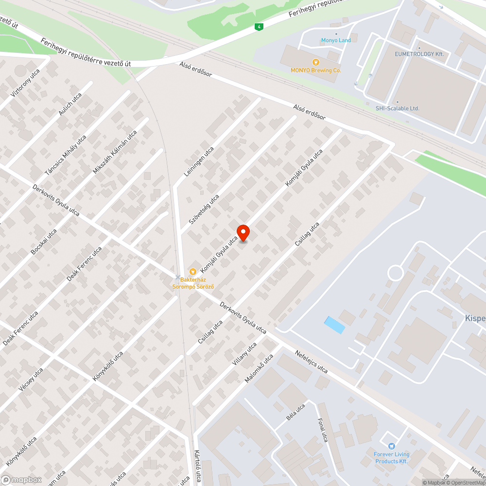 kátyú bejelentés helye