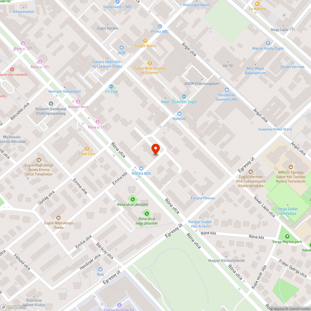 Térkő bejelentés helye