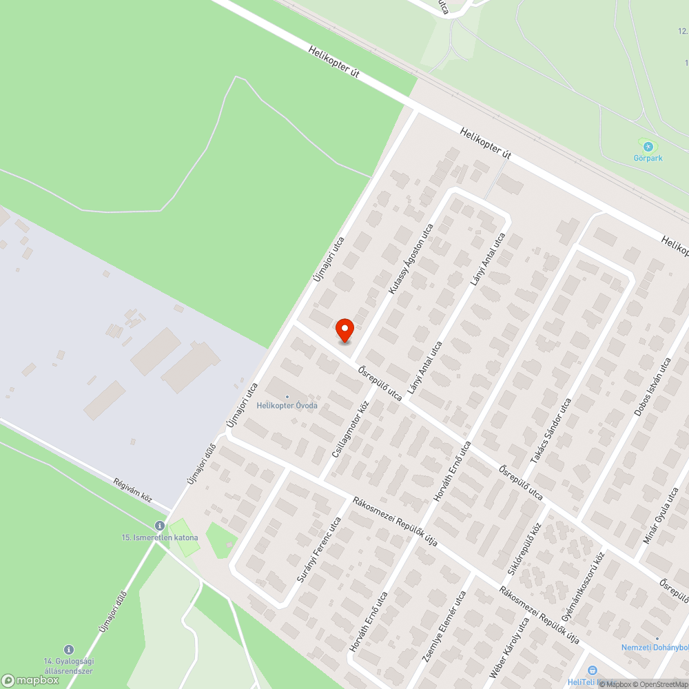 Nem működő lámpa bejelentés helye