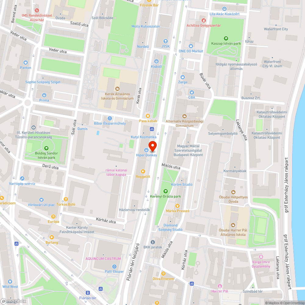 Letörött faág esett a fejemre a Raktár utcai buszmegállóban bejelentés helye