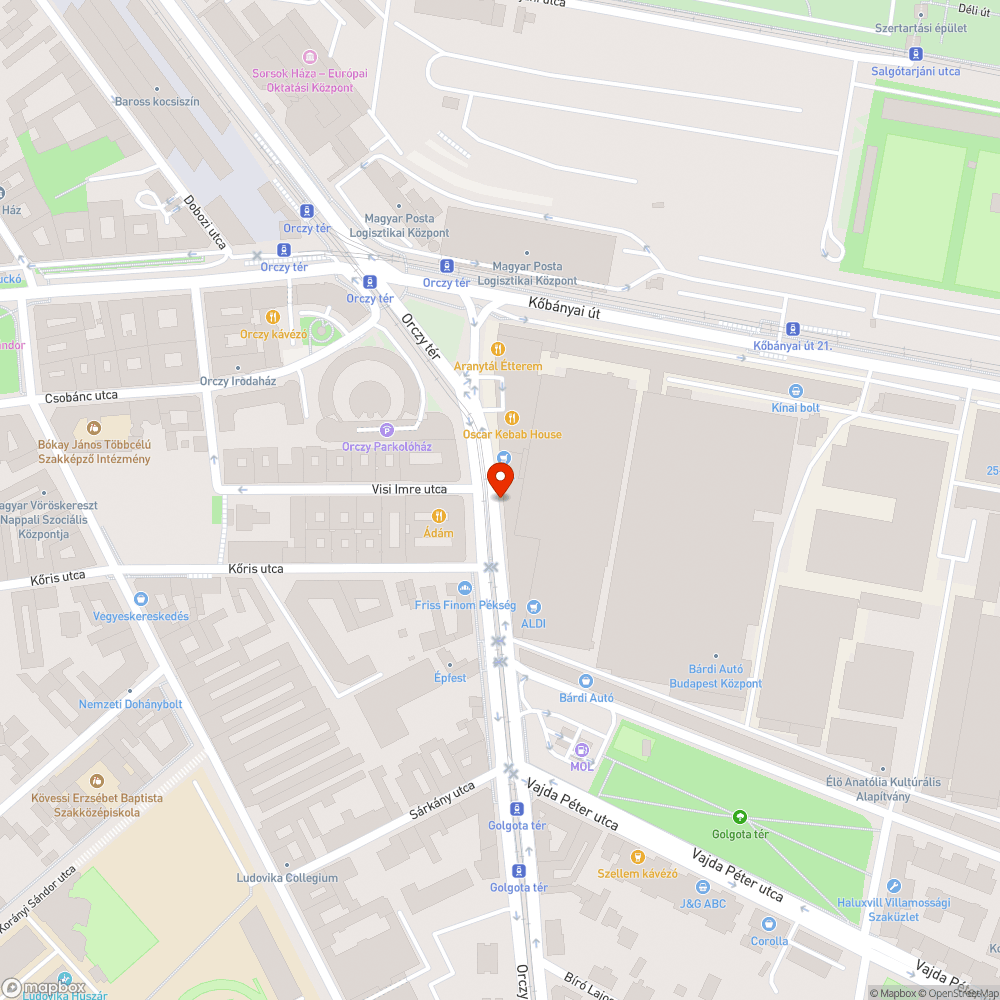 Ömlik a járdára az esővíz bejelentés helye