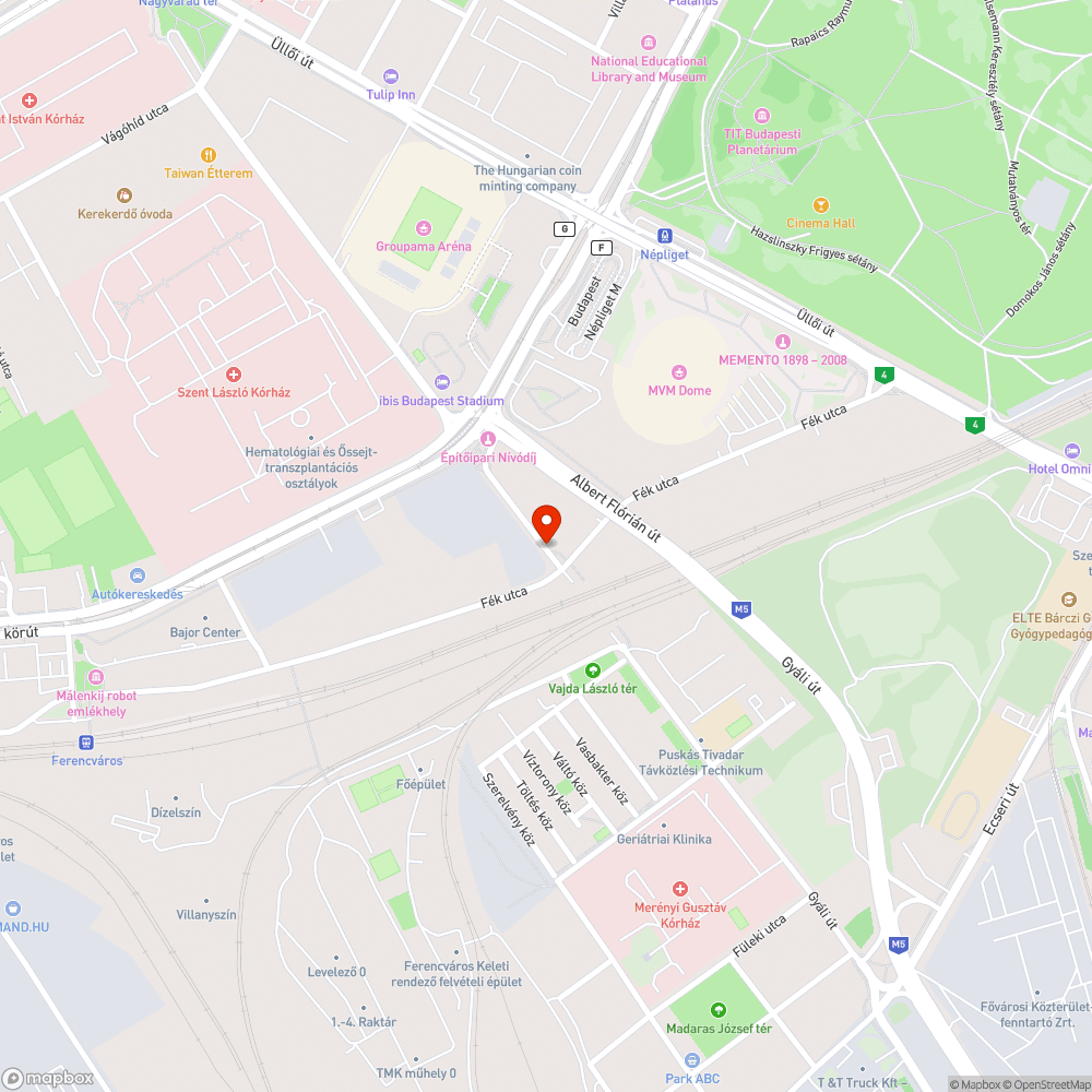 Szemetes utca bejelentés helye