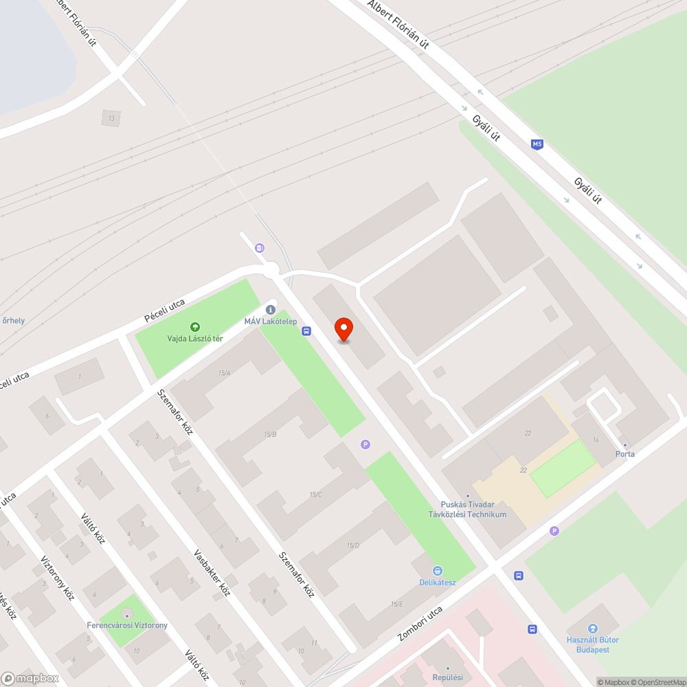 Betört fedlap bejelentés helye