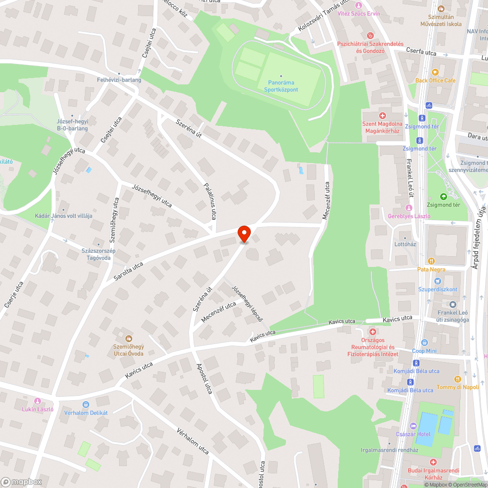 Beszakadófélben lévő csatornafedél bejelentés helye