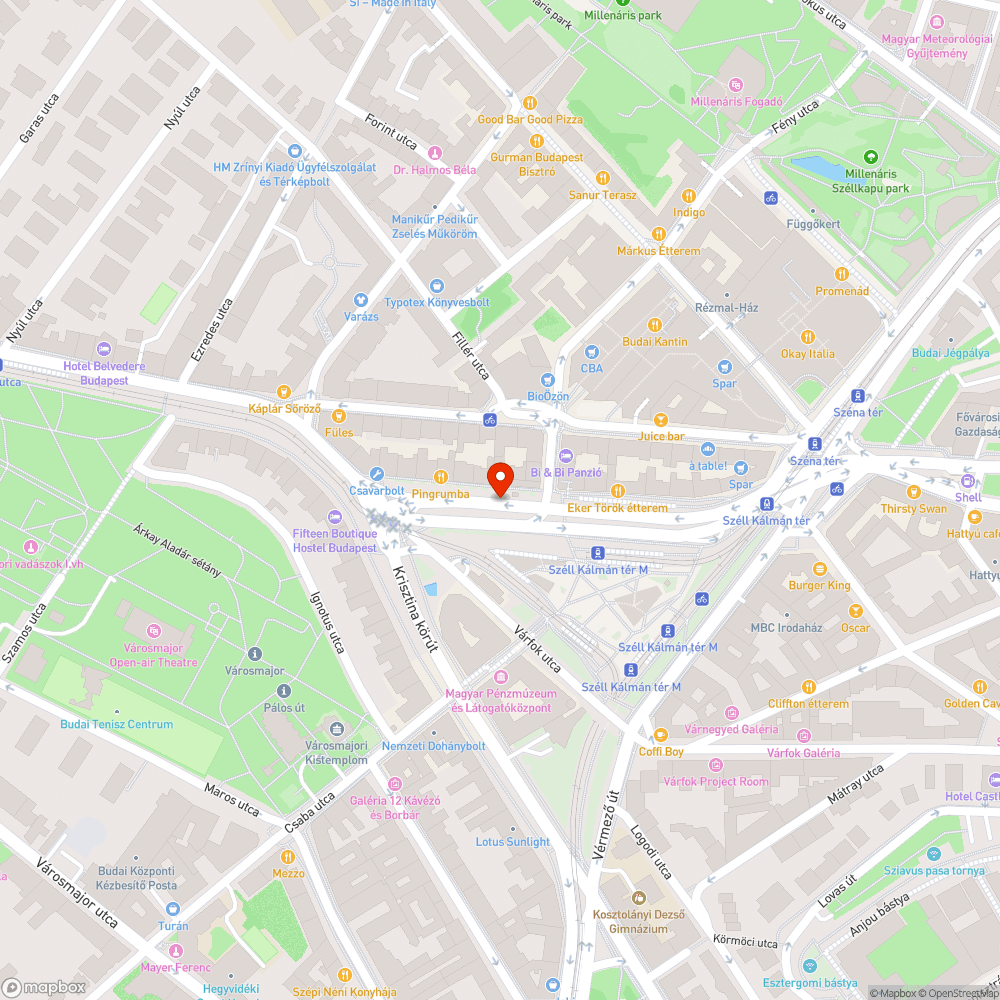 Hiányzó utasvárók bejelentés helye