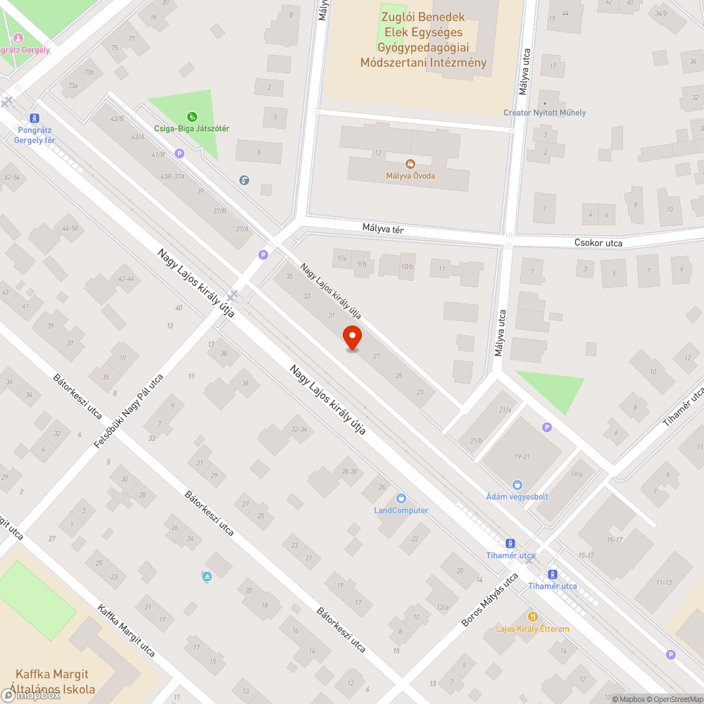 Elhagyott autógumik bejelentés helye