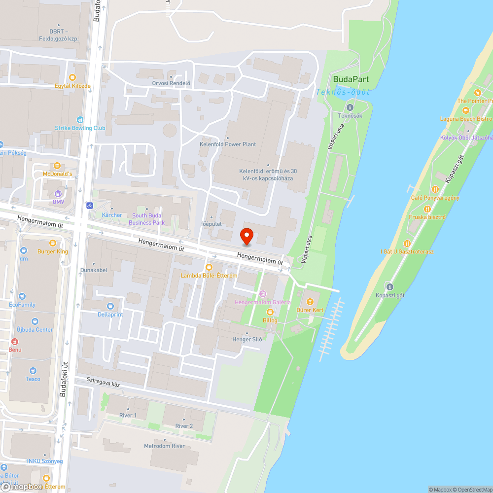 Rendkívül rossz minőségű kátyús útszakasz bejelentés helye